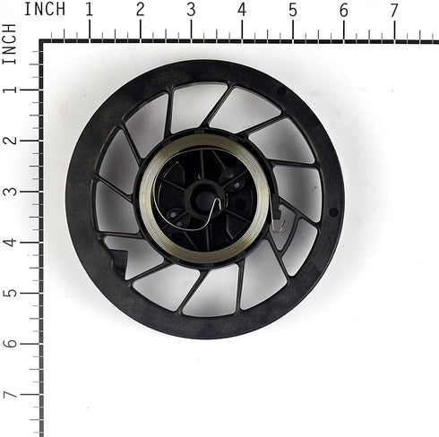 Briggs & Stratton 498144 Recoil Pulley with Spring for Quantum Engines, 5 HP Horizontal and 6 HP Intek Engines